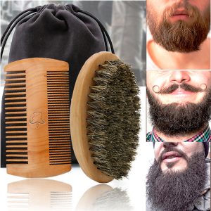 Beard-Brush-Hairdresser-Shaving-Tool
