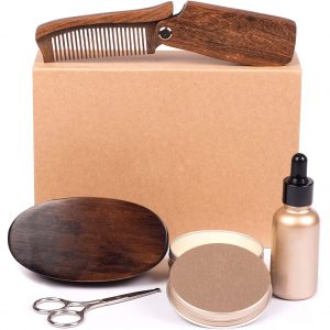 red color beard kits